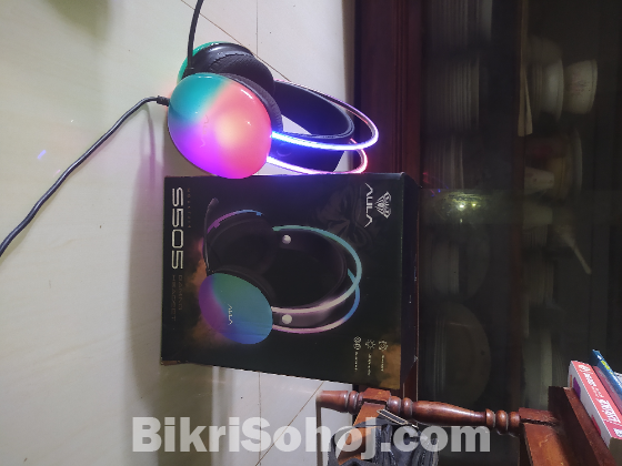 Aula S505 Transparent Wired RGB Headphone